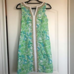 Lilly Pulitzer Lace Front sleeveless dress